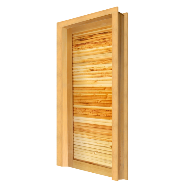 Kit Porta Completa de Madeira Maciça - Madermac