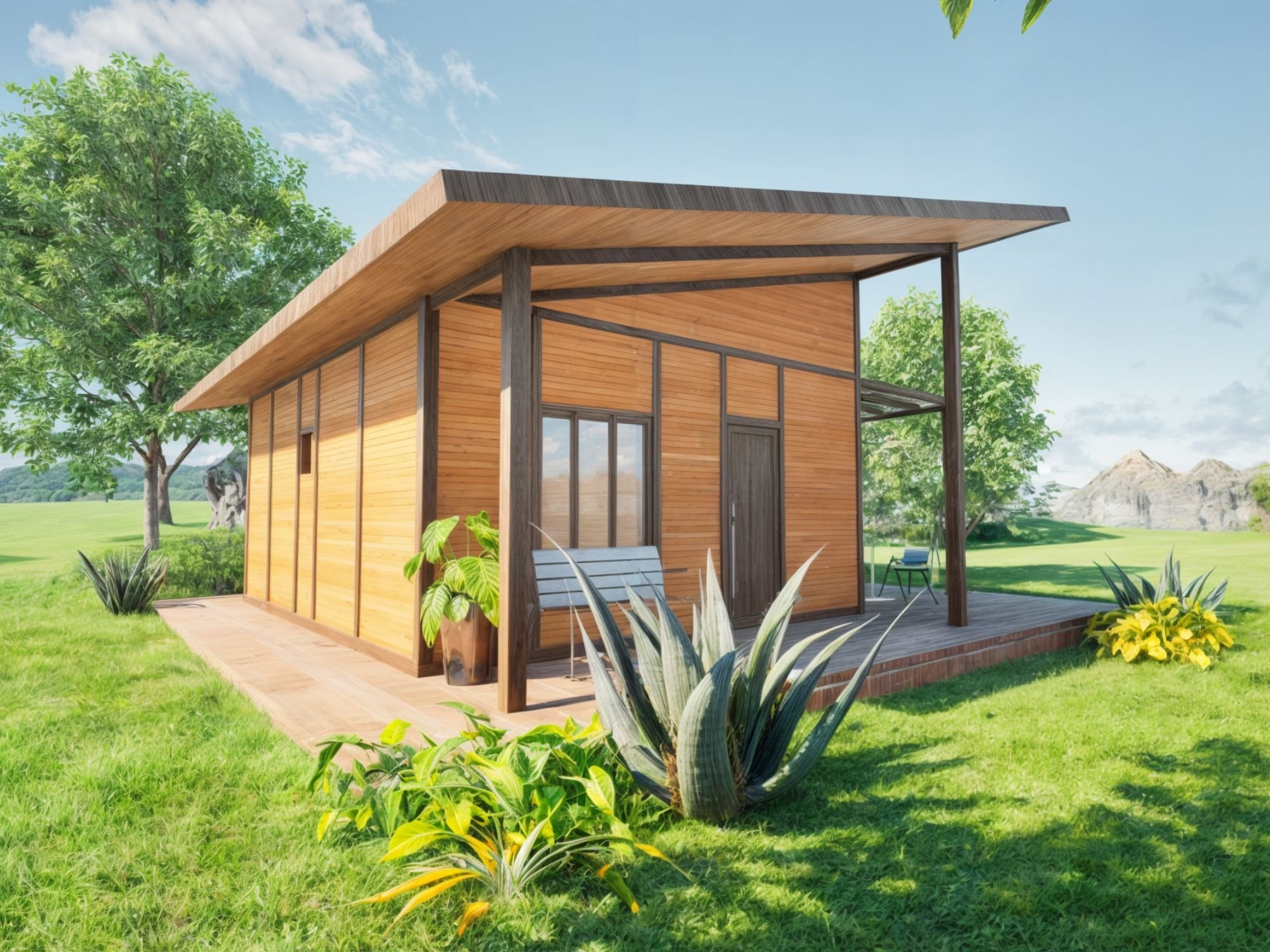 Resid&ecirc;ncia Ilh&eacute;us - Vista Lateral