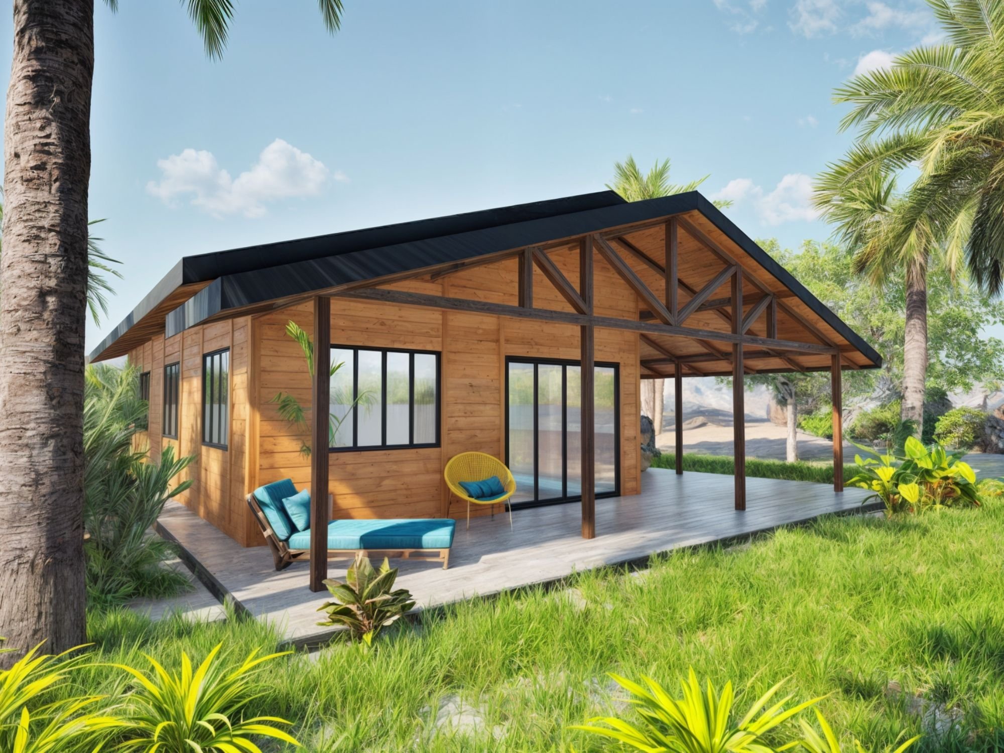 Resid&ecirc;ncia Atenas - Vista Lateral