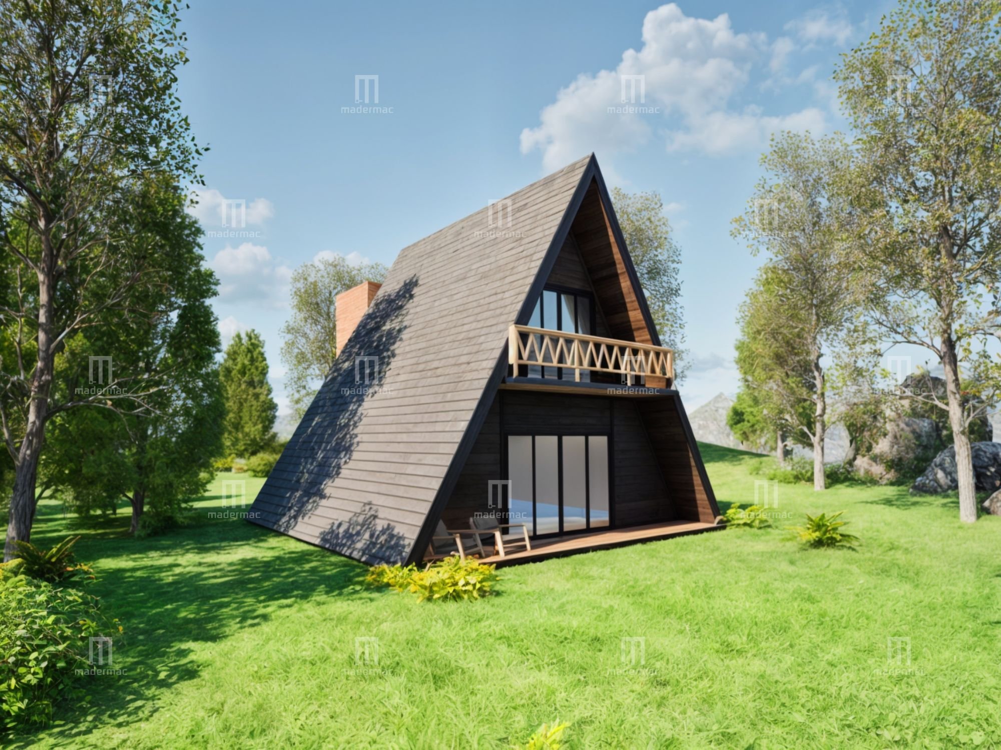 Chal&eacute; Vale - Varanda